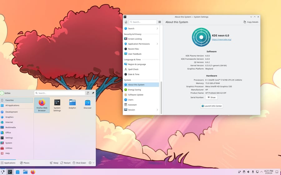 kde neon